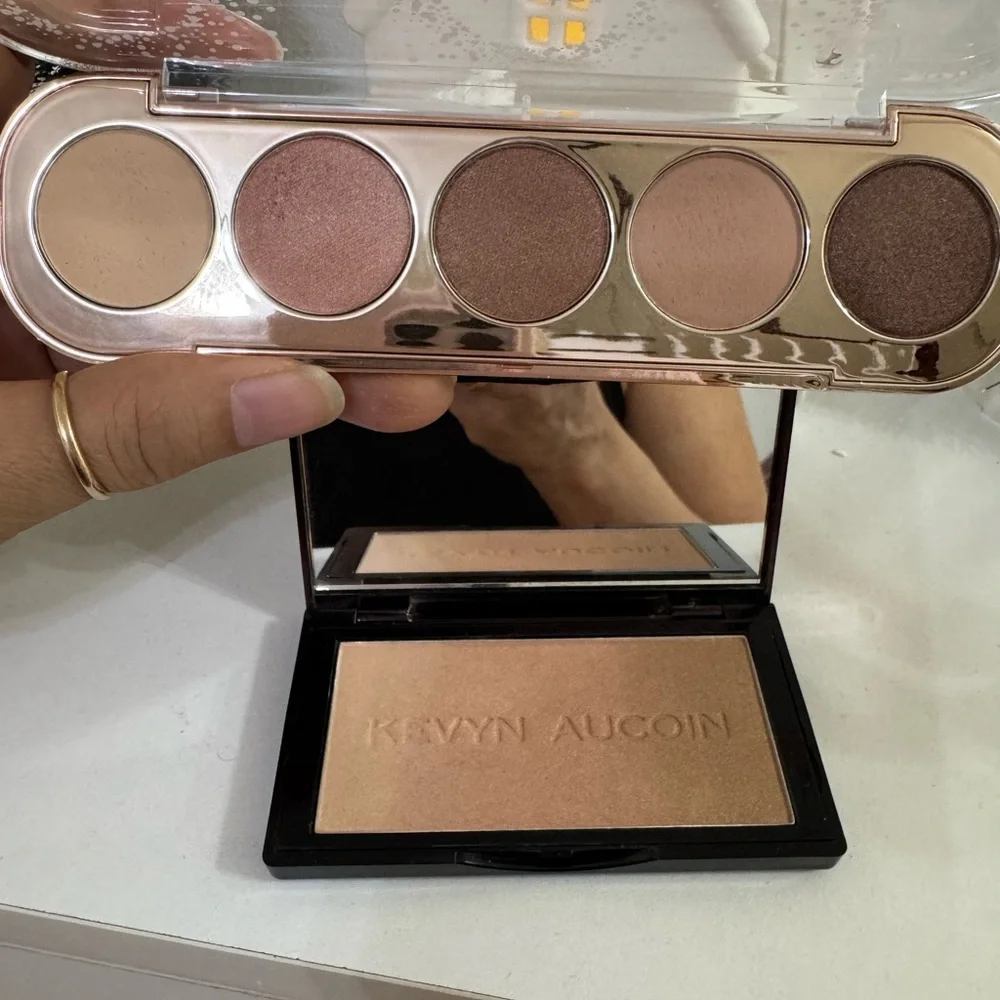 Kevyn Aucoin THE NEO HIGHLIGHTER SAHARA AND TARTE EYESHADOW PALETTE